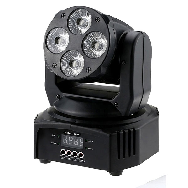 MINI LED 4PCS 6IN1 MOVING HEAD WASH LIGHT (HPC-871)