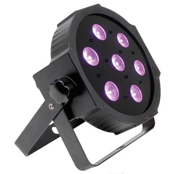 LED 7PCS 12W 4IN1 FLAT PAR LIGHT(HPC-826)